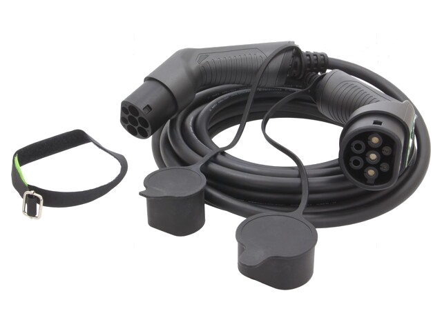 Kabel: eMobility; 230V; 7,2kW; IP55; Type 2,aan beide zijden; 7m Kabel: eMobility; 230V; 7,2kW; IP55; Type 2,aan beide zijden; 7m